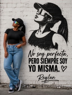 Soy real no perfecta.