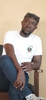 stout and muscular and dark in complexion