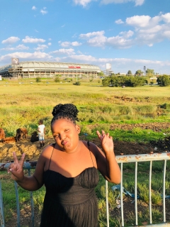 sthandile mbazini from south africa in hluhluwe at kzn am a basic computer teacher